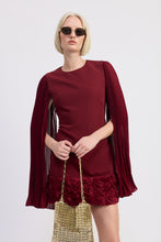 Load image into Gallery viewer, Annalis Sleeve Cape Sheath Dress