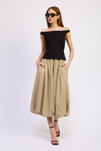 Load image into Gallery viewer, Autumn Mixed Media Dress