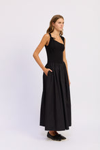 Load image into Gallery viewer, Sloane Mixed Media Maxi Dress