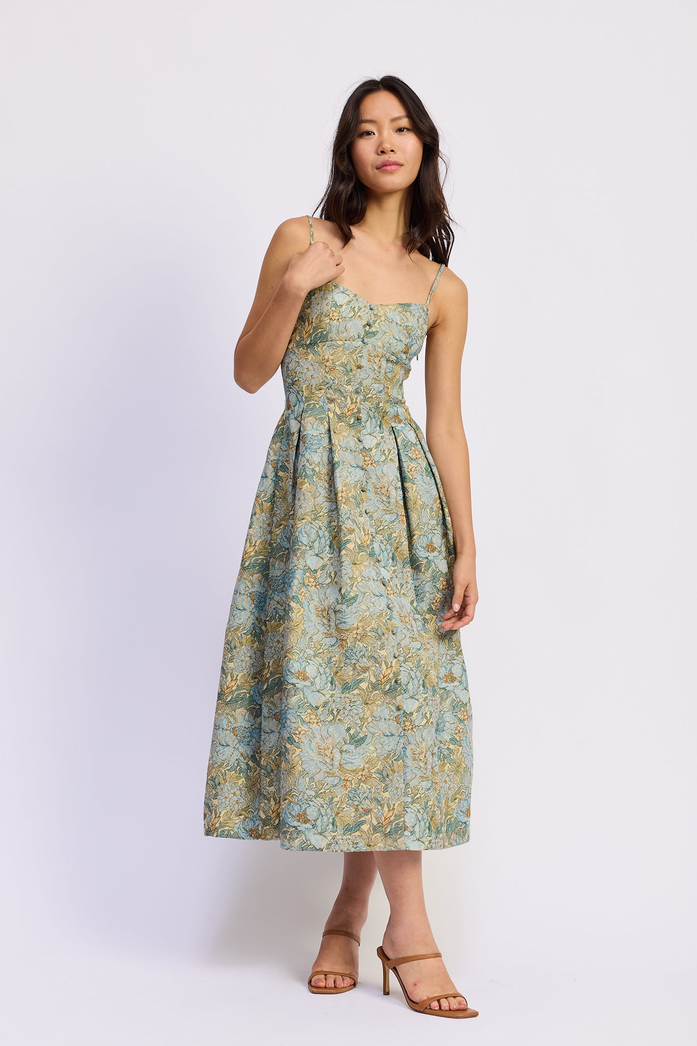 Kenna Midi Dress – en saison