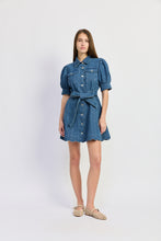 Load image into Gallery viewer, Heidi Denim Mini Dress
