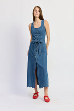 Load image into Gallery viewer, Heidi Denim Midi Dress