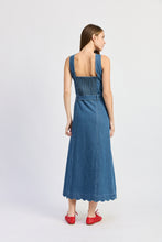 Load image into Gallery viewer, Heidi Denim Midi Dress
