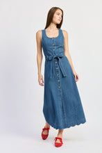 Load image into Gallery viewer, Heidi Denim Midi Dress
