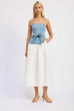 Load image into Gallery viewer, Harlow Denim Midi Dress
