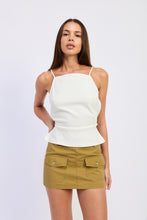 Load image into Gallery viewer, Elin Cargo Mini Skirt