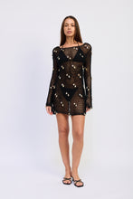 Load image into Gallery viewer, Dahlia Long Sleeve Mini Dress