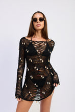 Load image into Gallery viewer, Dahlia Long Sleeve Mini Dress