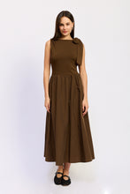Load image into Gallery viewer, Jane Mixed Media Midi Dress