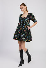 Load image into Gallery viewer, Daphne Trapeze Mini Dress