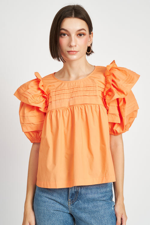 Nessa Pleated Top