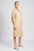 Load image into Gallery viewer, Ryleigh Shirt Dress