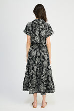 Load image into Gallery viewer, Magdalen Embroidered Maxi Shirt Dress