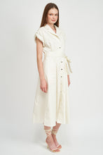 Load image into Gallery viewer, Zoya Midi Shirtdress