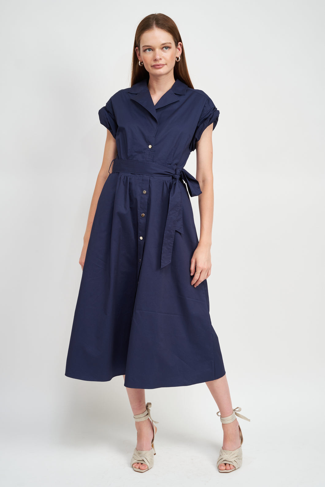 Zoya Midi Shirtdress