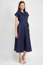 Load image into Gallery viewer, Zoya Midi Shirtdress