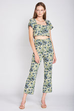 Load image into Gallery viewer, Kiara Jacquard Crop Top