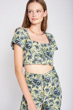 Load image into Gallery viewer, Kiara Jacquard Crop Top
