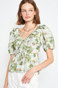 Lario Green Blouse