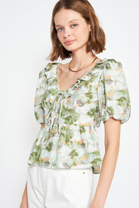Lario Green Blouse