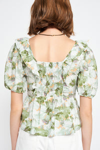 Lario Green Blouse