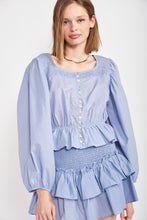 Load image into Gallery viewer, Bleu Blouse