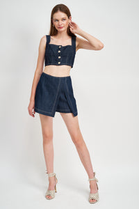 Demi Bustier Top